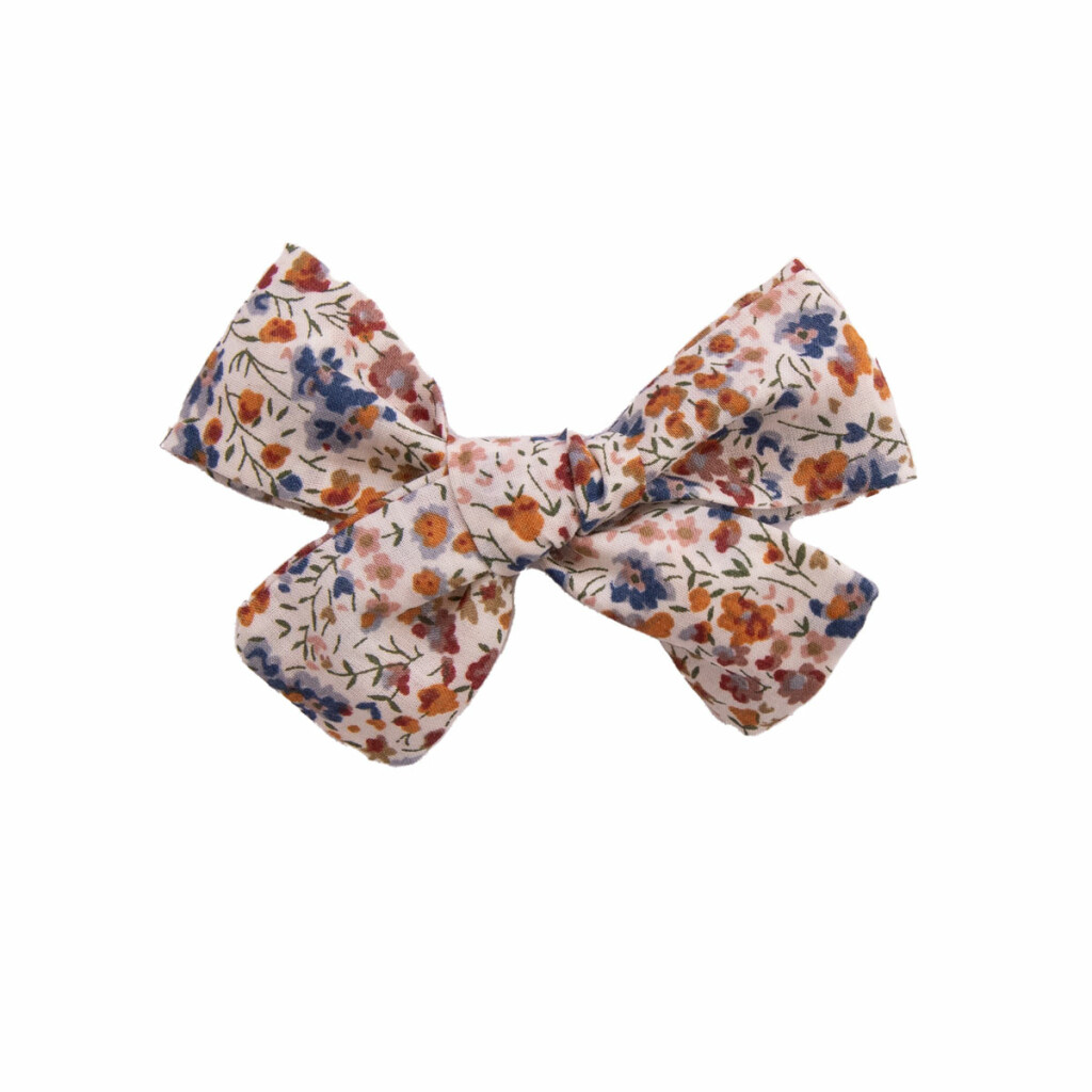 Barrette Enfant N Ud Nou Liberty Phoebe Chouette Et Papillon