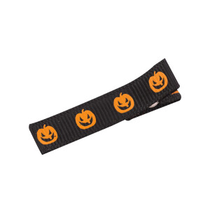 Barrette pince anti glisse citrouilles