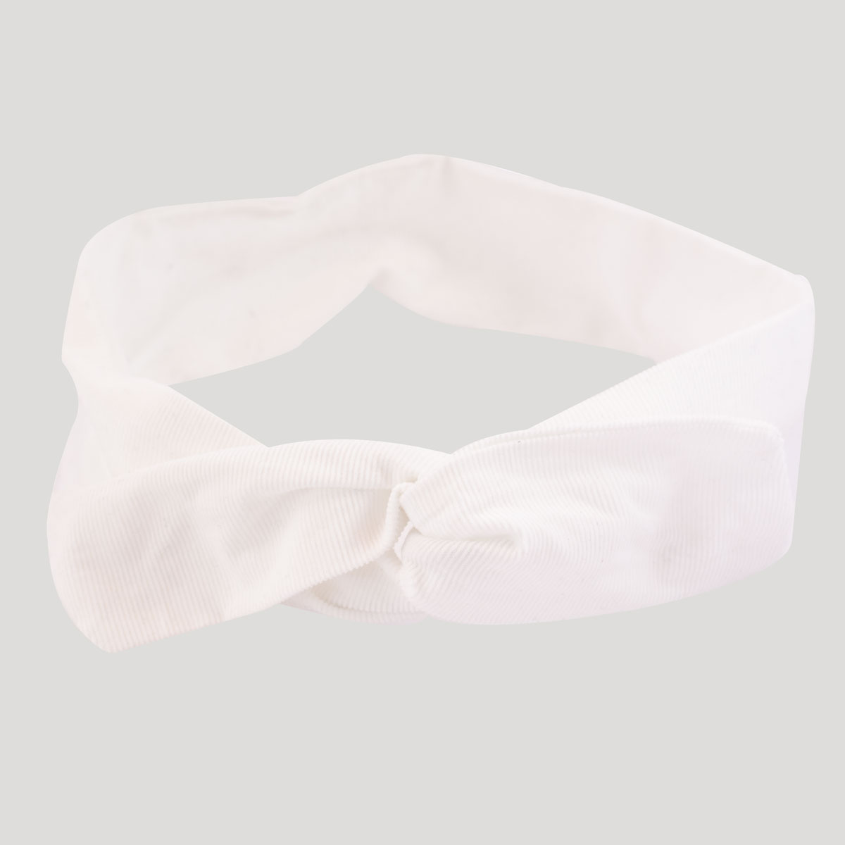 Bandeau élastique BAE enfant – Tissu pois blanc - Soleyla