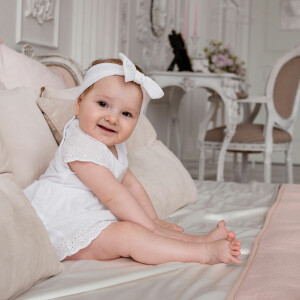 Bandeau bébé fille, bandeau pour tout-petit, nœuds pour cheveux bébé,  bandeaux nouveau-né, écharpes de portage pour bébé, bandeau noeud bébé,  bandeau fleurs roses, DHALIA -  France