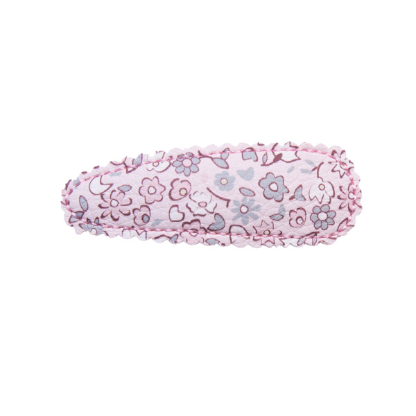 Barrette clic clac bebe fille mauve