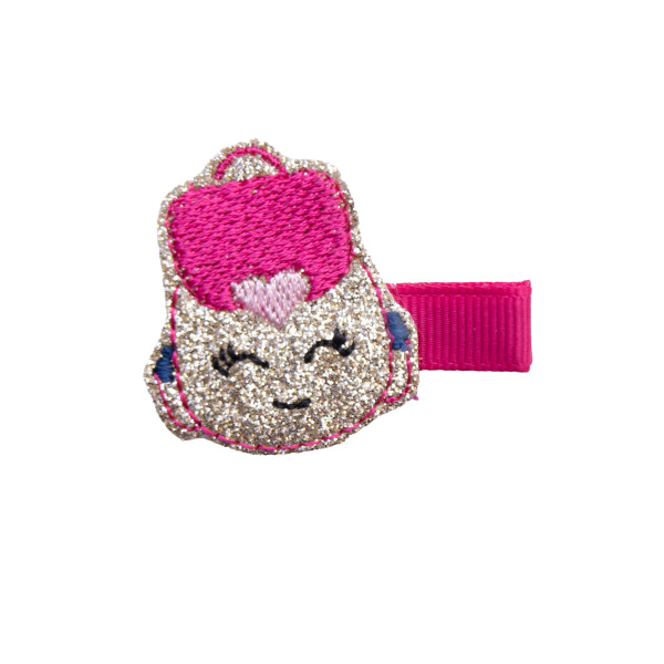 Barrette enfant sac à dos rentree classes