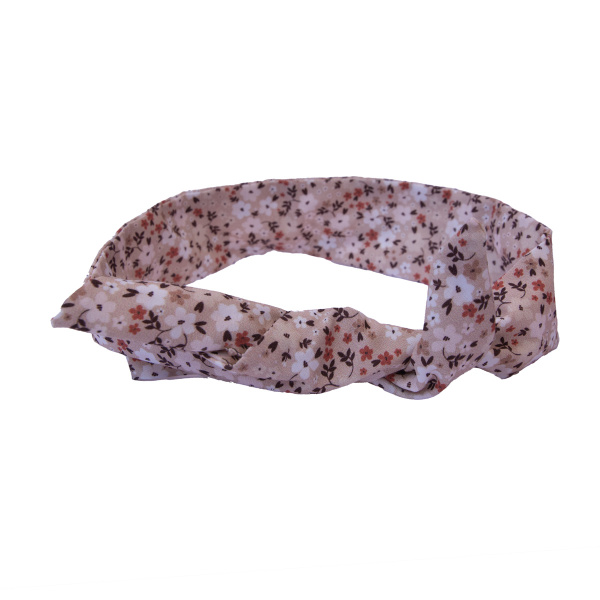 bandeau flexible fille fleurs cacao