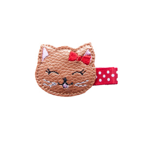 Barrette chat d’automne