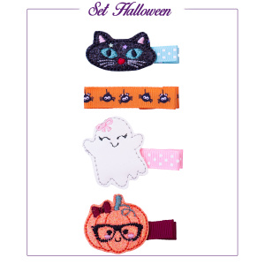 Barrettes anti glisse set Halloween