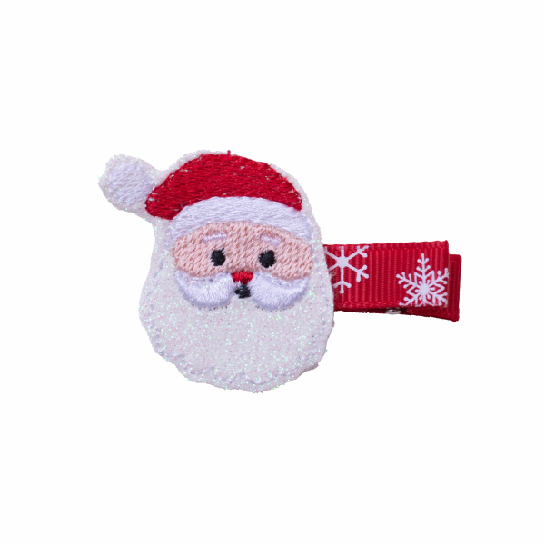 Barrette bebe fille pere noel