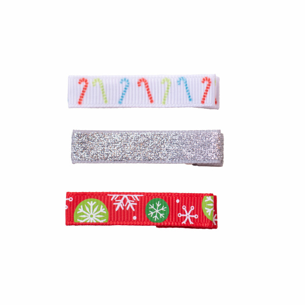 barrettes anti glisse theme noel enfants