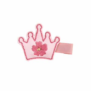 Barrette couronne fleur