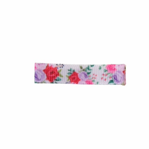 Barrette pince anti-glisse roses