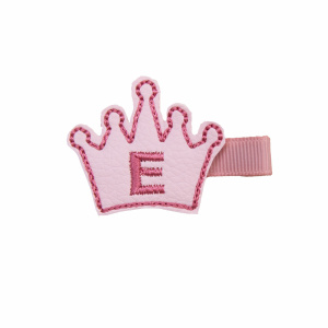 Barrette couronne à personnaliser