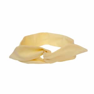 Bandeau flexible jaune uni