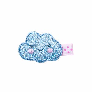 Barrette petit nuage paillettes