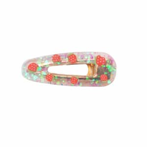 Barrette résine fraises